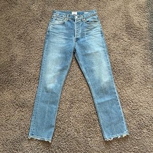 NWOT Citizens of Humanity Jolene High Rise Straight Jeans